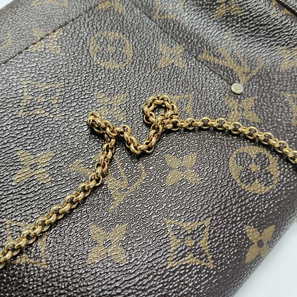 FAVORITE PM Monogram Coated Canvas Brown