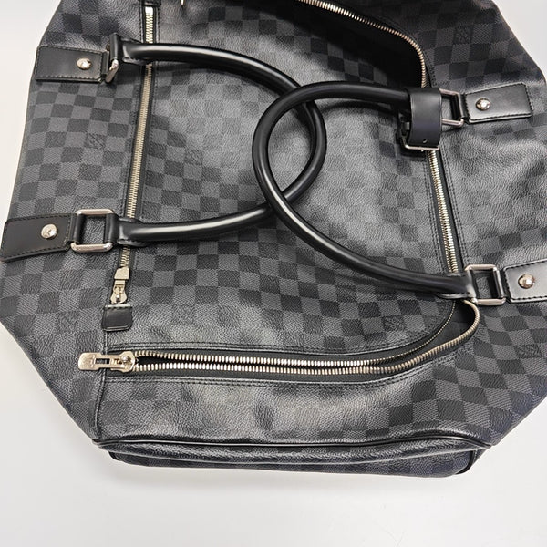 ROADSTER Damier Graphite Coated Canvas Gray