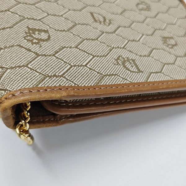 Vintage Honeycomb Coated Canvas Brown