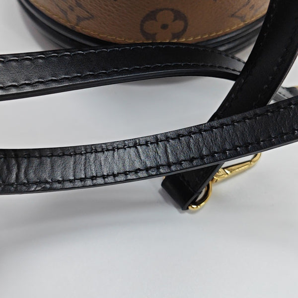 CANNES PM Monogram Coated Canvas Brown