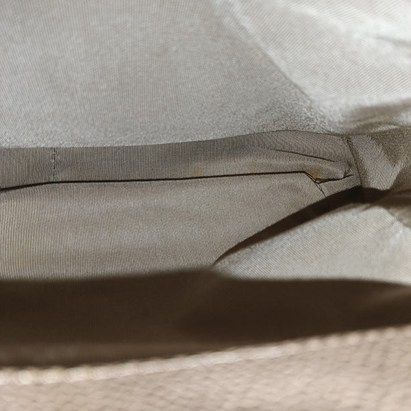 SHIVA Quilted Grained Calfskin Beige