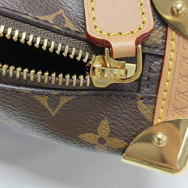 SIDE TRUNK PM Monogram Coated Canvas Brown