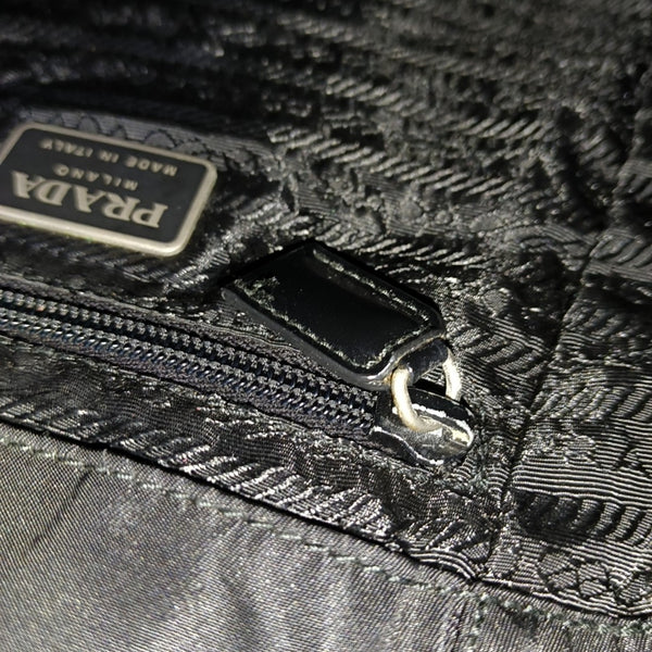 Nylon Backpack Black