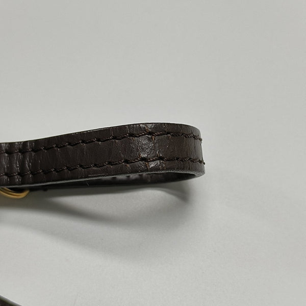 ALMA BB Damier Ebene Coated Canvas Brown