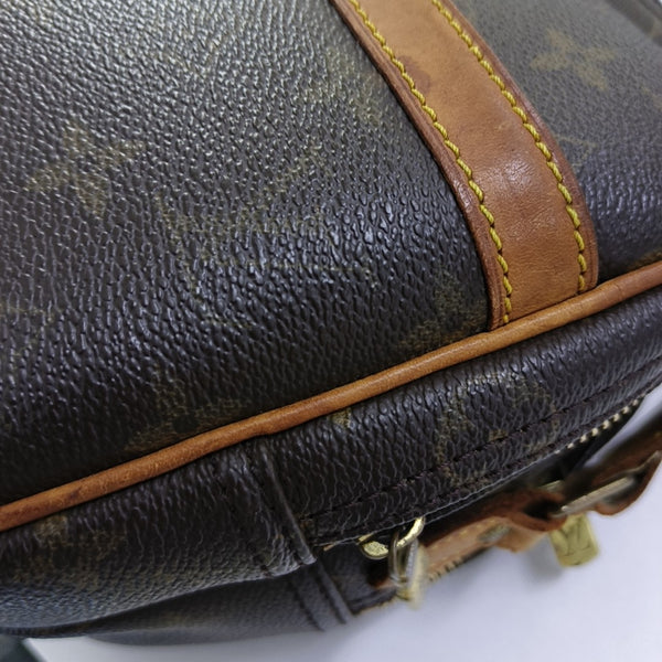REPORTER Monogram Coated Canvas Brown