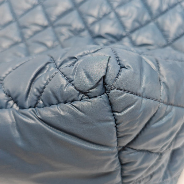 COCO COCOON Quilted Nylon Blue