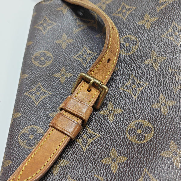 MUSETTE TANGO Monogram Coated Canvas Brown