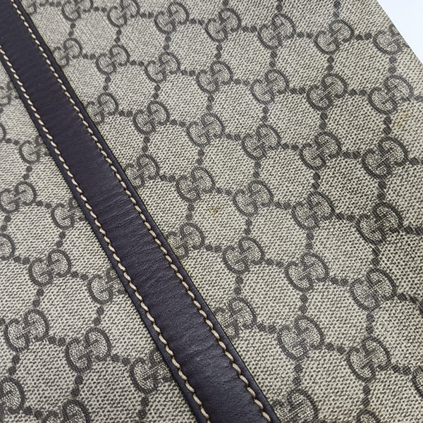 Monogram Coated Canvas Tote Bag Beige