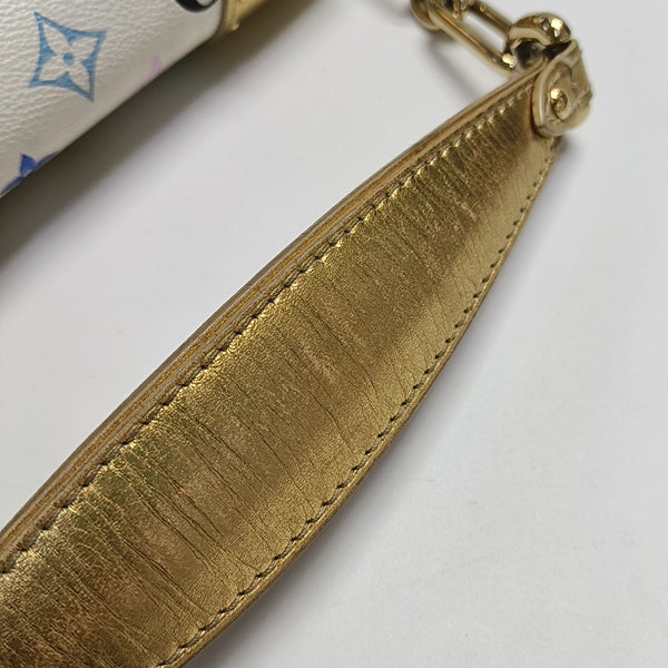LV × TM MARILYN Monogram Coated Canvas White