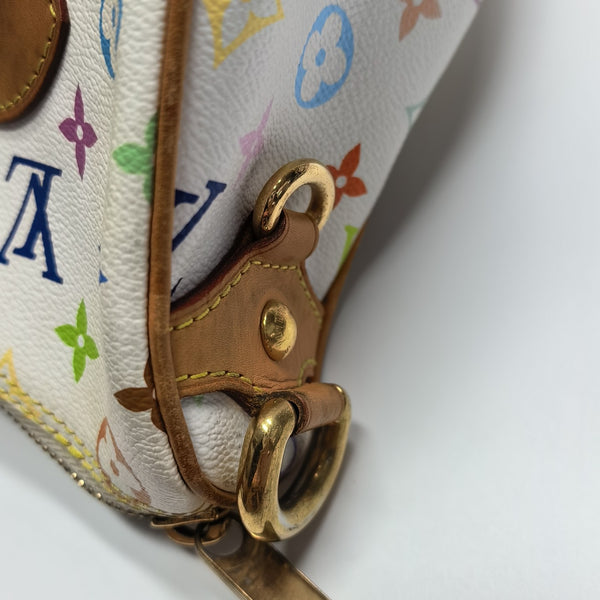 LV × TM RITA Monogram Coated Canvas White