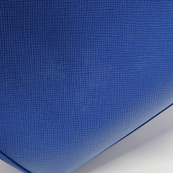 Saffiano Calfskin Tote Bag Blue