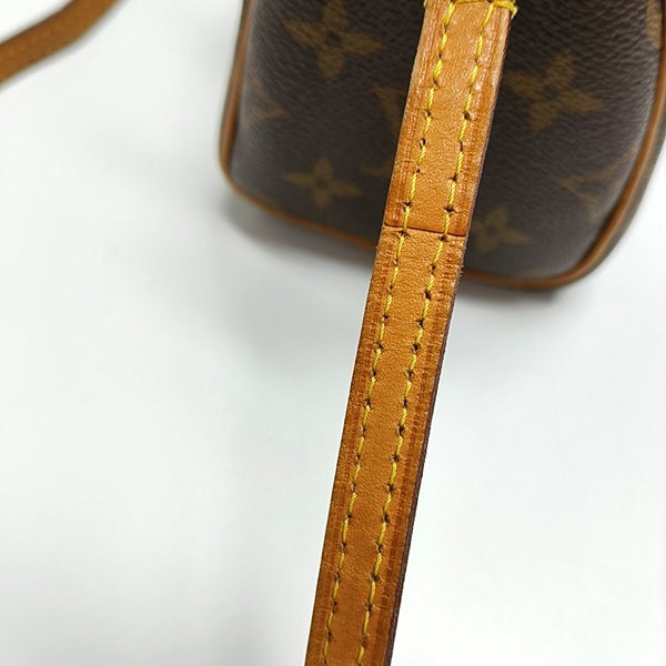 SPEEDY Nano Monogram Coated Canvas Brown