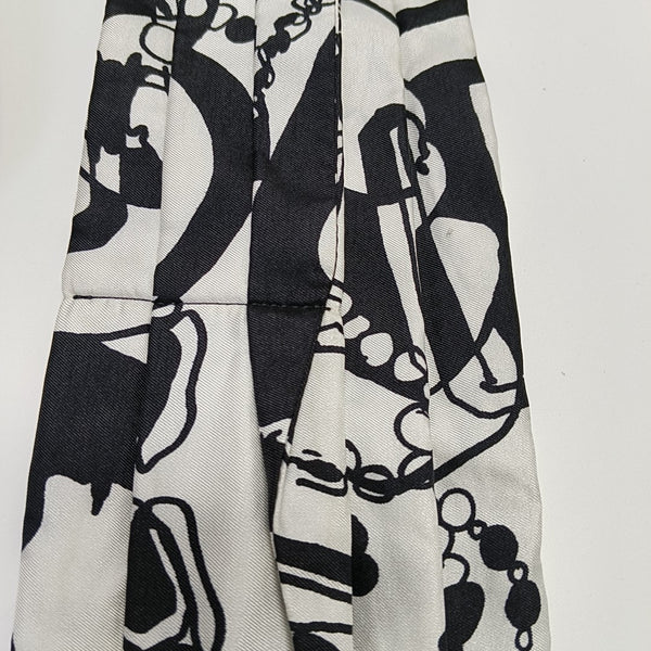 Fabric Shoulder Bag Mini White