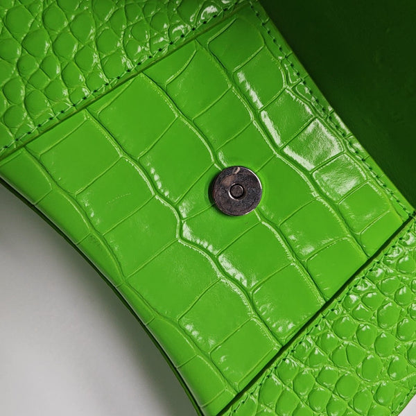 Hourglass XS Calfskin Green