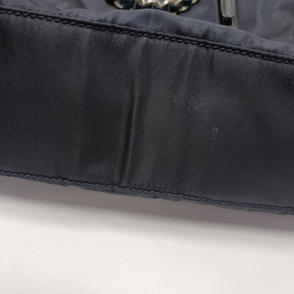 Nylon Tote Bag Blue