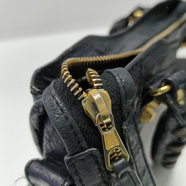 Classic City Mini Lambskin Black