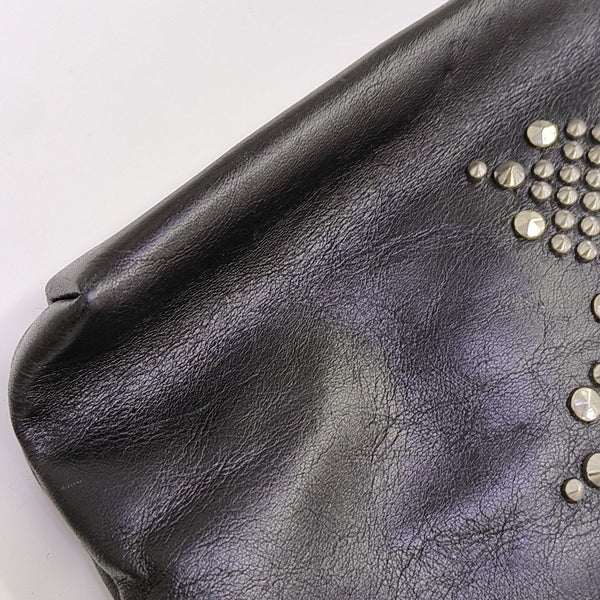 Calfskin Clutch Black