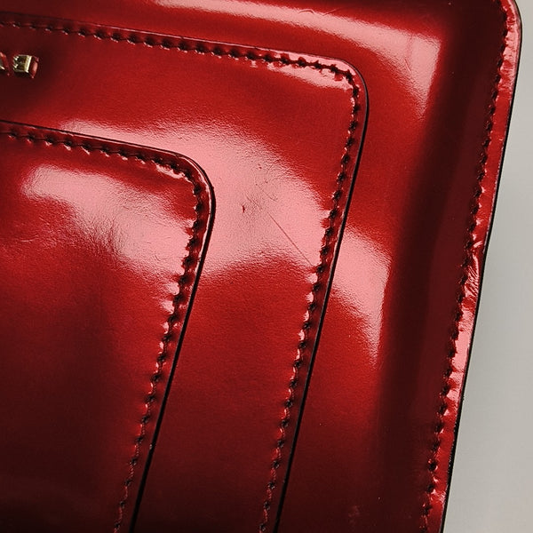 SERPENTI FOREVER Small Patent Leather Red
