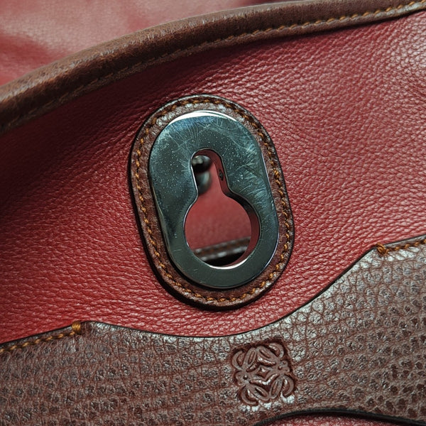Calfskin Shoulder Bag Red