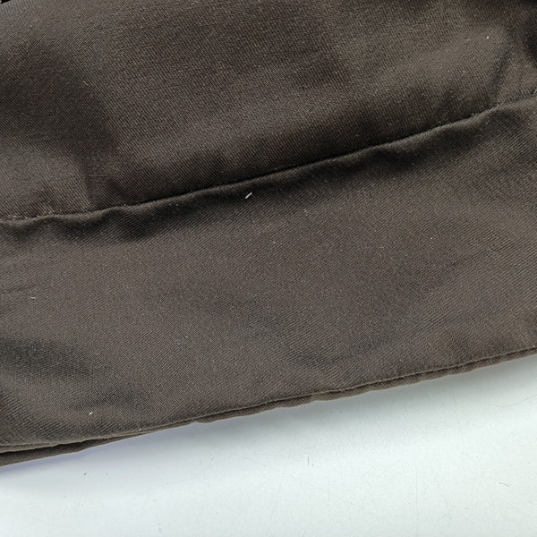 Monogram Canvas Shoulder Bag Brown