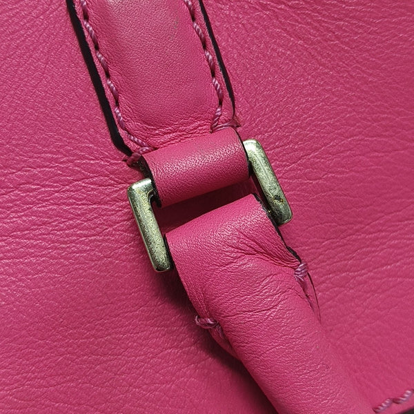 Rockstud Calfskin Red