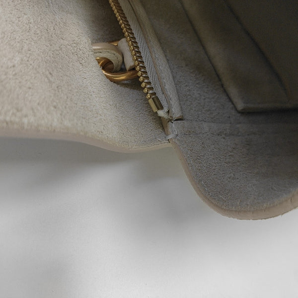 BELT Micro Calfskin White