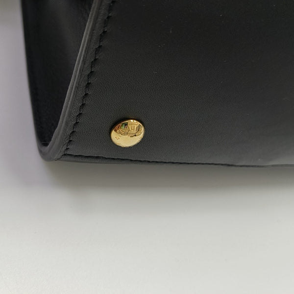 VERY MM Monogram Calfskin Black