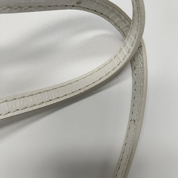Shopping Bag Calfskin White