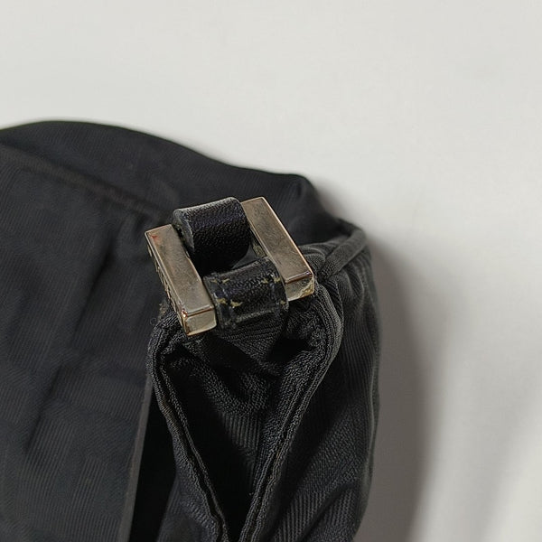Canvas Top Handle Bag Black