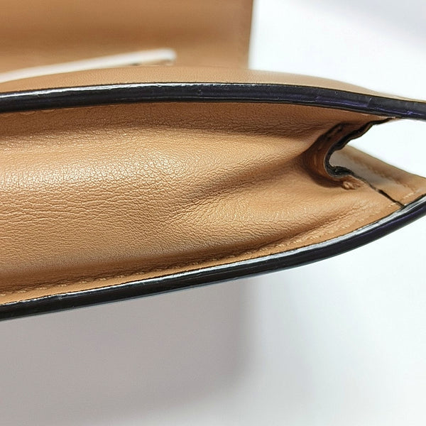 Authenticated pre-owned Interlocking G Calfskin Beige - Crossbody Bag at Looply
