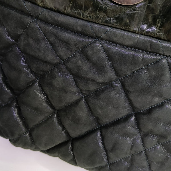 THE MIX Quilted Calfskin Green
