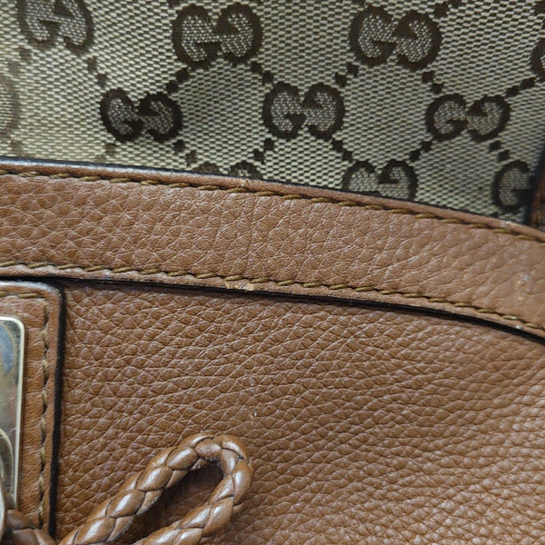 Indy Monogram Fabric Brown