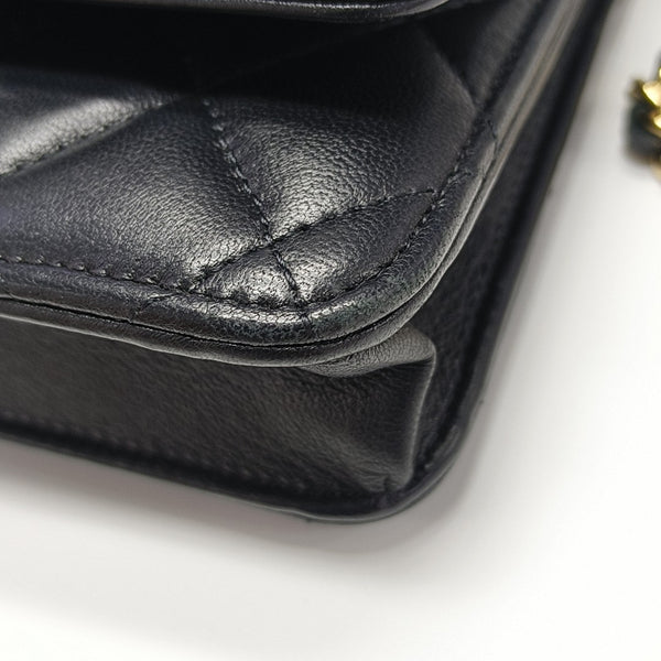 WOC Mini Lambskin Black