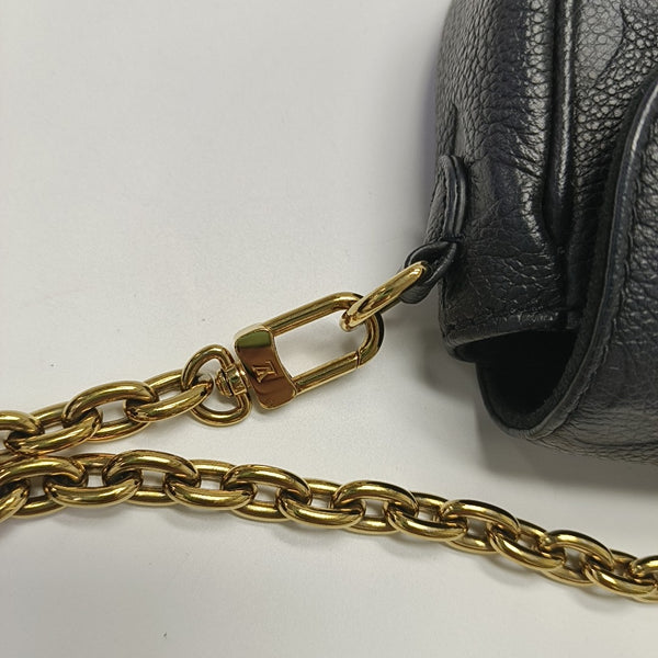 IVY Monogram Calfskin Black