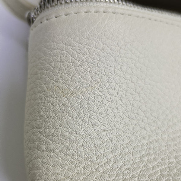 Extra Pocket 19 Calfskin White