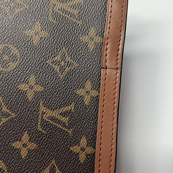 DAUPHINE MM Monogram Coated Canvas Brown