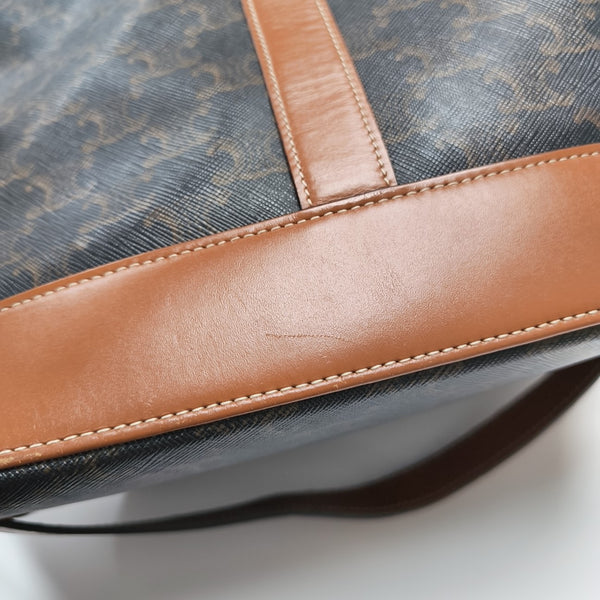 TRIOMPHE CANVAS Medium Coated Canvas Brown