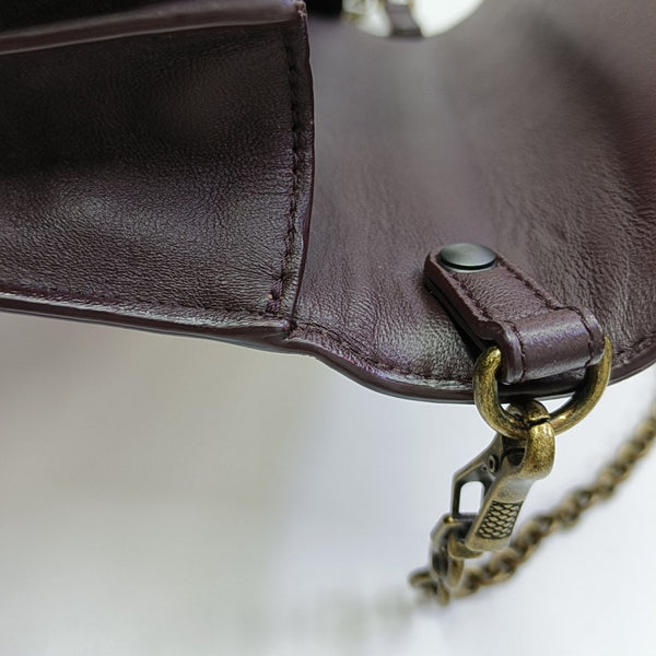 Python Shoulder Bag Red