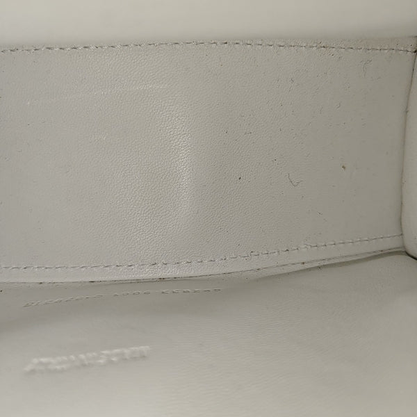 Hourglass Small Calfskin White