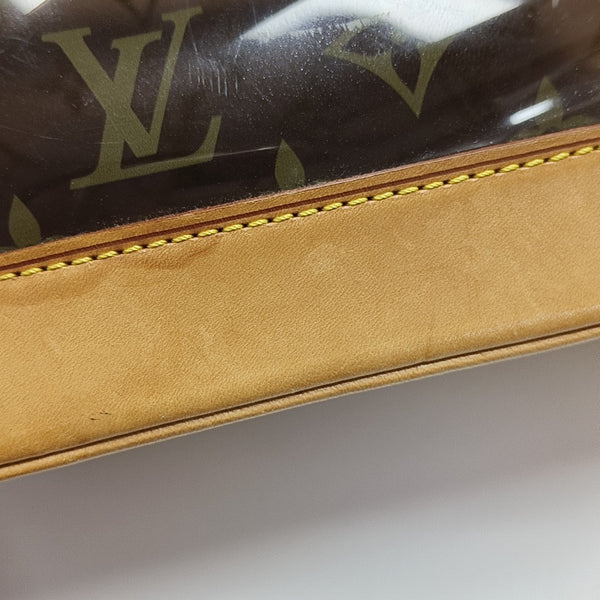 SAC AMBRE PM Monogram Plastic Brown