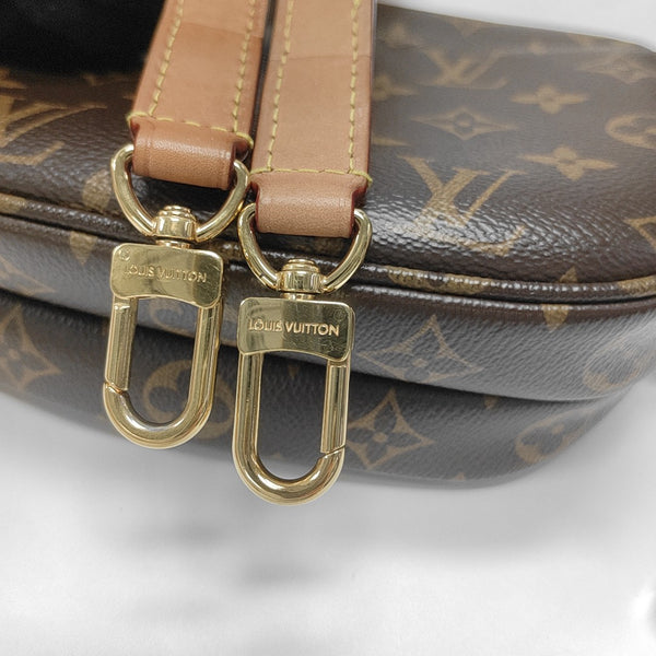 SAUMUR BB Monogram Coated Canvas Brown