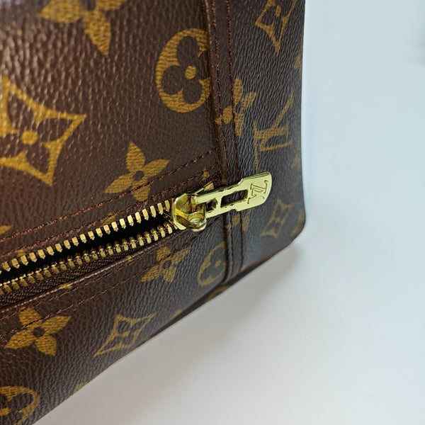 DEAUVILLE GM Monogram Coated Canvas Brown