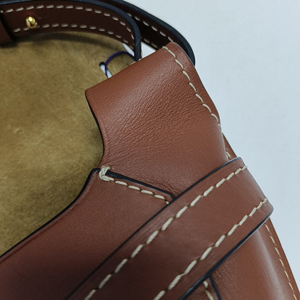 Gate Small Calfskin Brown