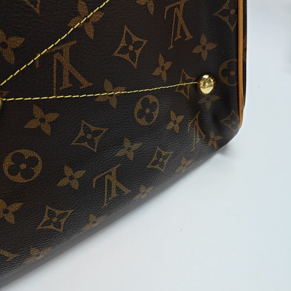 TIVOLI GM Monogram Coated Canvas Brown