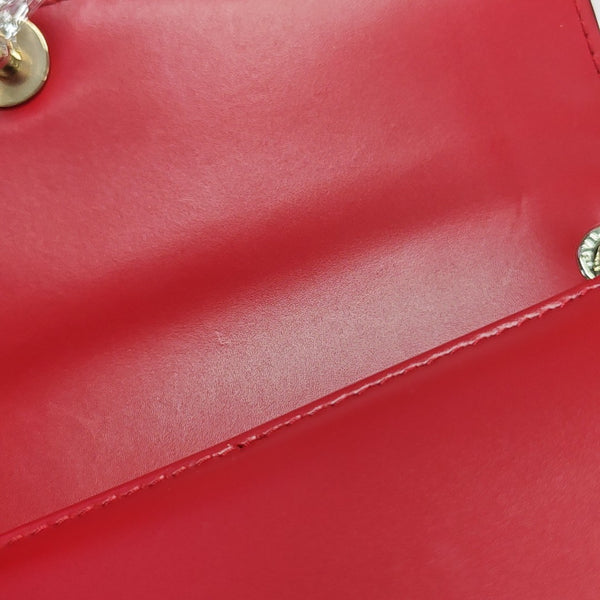 SERPENTI FOREVER Small Calfskin Red