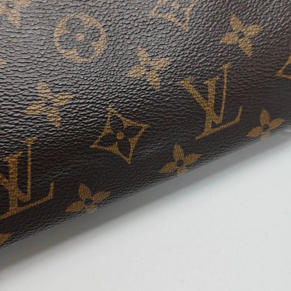 DAUPHINE Mini Monogram Coated Canvas Brown