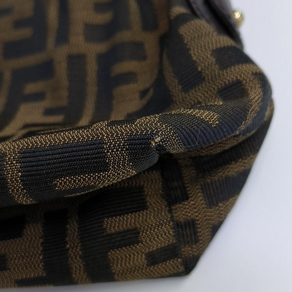 Vintage Canvas Bag Fabric Brown