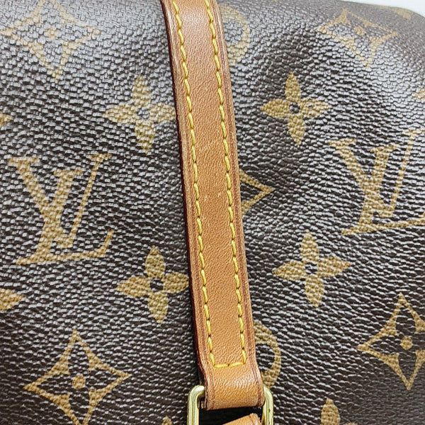 PAPILLON Monogram Coated Canvas Brown