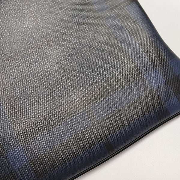 London Coated Canvas Blue
