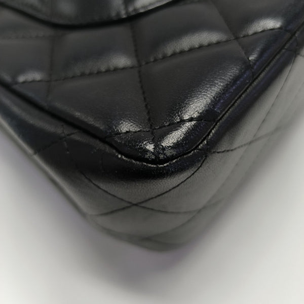 CLASSIC FLAP Jumbo Quilted Lambskin Black